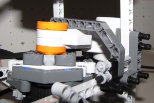 Spinner Assembly Locking Stabilization Arm